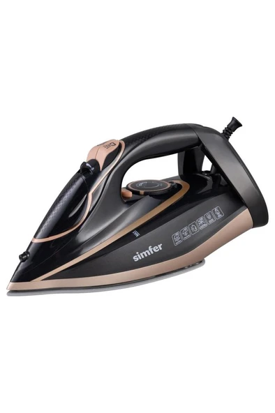 Simfer 6400 Siyah-Rosegold Buharlı Ütü Steam Energy ürün görseli 1