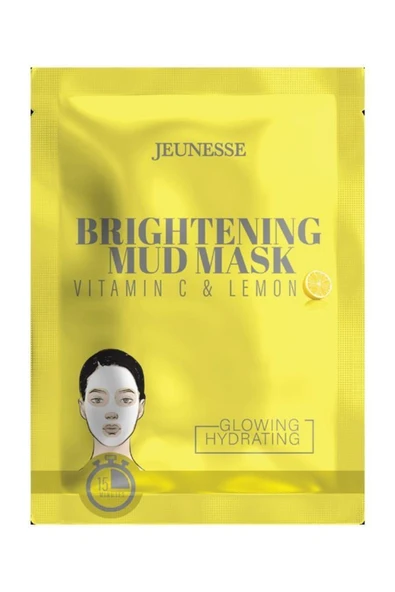 levent JEUNESSEVitamin C & Limon Özlü Aydınlatıcı Çamur Yüz Maskesi 15 G ürün görseli 1