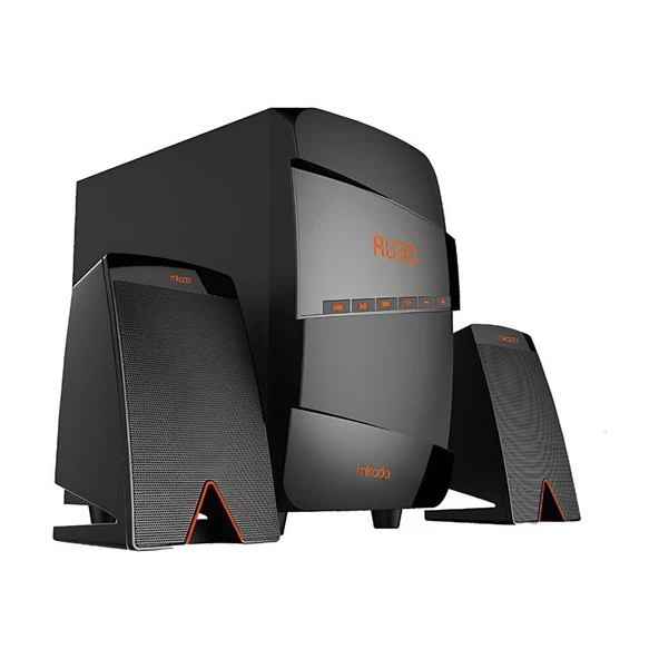 Mikado MD-671BT 2+1 40W RMS Siyah Usb+SD+Fm Destekli Multimedia Bluetooth Speaker ürün görseli 1