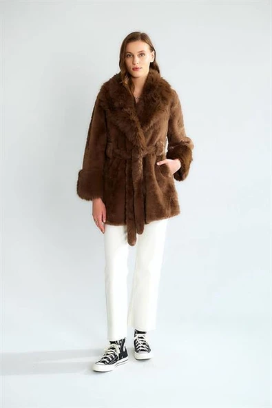 D99679-2K6 ROBİN MONT-KAHVE - Resim 4