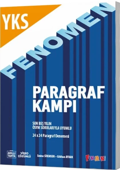 Fenomen Okul Yayınları YKS Paragraf Kampı 24 Fasikül ürün görseli 1