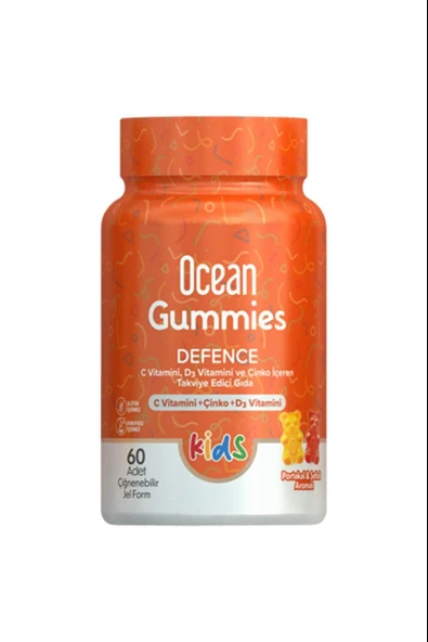 Ocean Gummies Defence 60 Çiğnenebilir Form ürün görseli 1