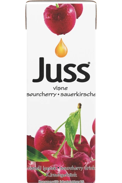 levent JUSSVişneli Içecek 200ml X 27 Adet ürün görseli 1