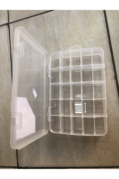 Süper Bag Organizer Kutu 25 Göz Balıkçı Malzeme Kutusu ürün görseli 1