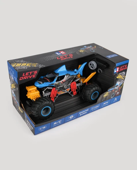1:10 Ölçekli 2.4 Ghz Yüksek Hızlı Spray Car 4 Ch Usb Şarjlı Uzaktan Kumandalı Araba ürün görseli 1