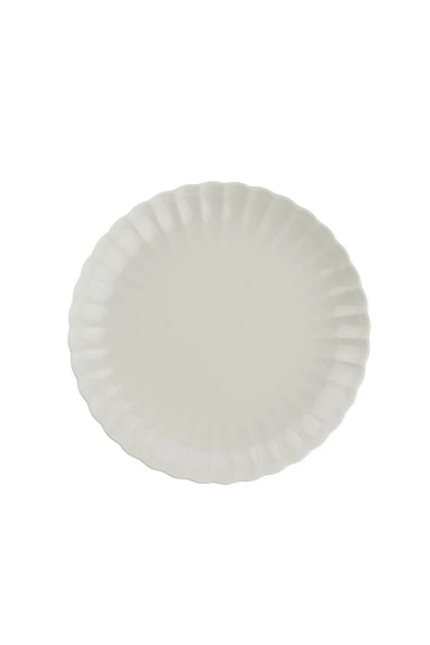 Kütahya Porselen Bone Luz Krem Servis Tabağı 27cm Tekli ürün görseli 1