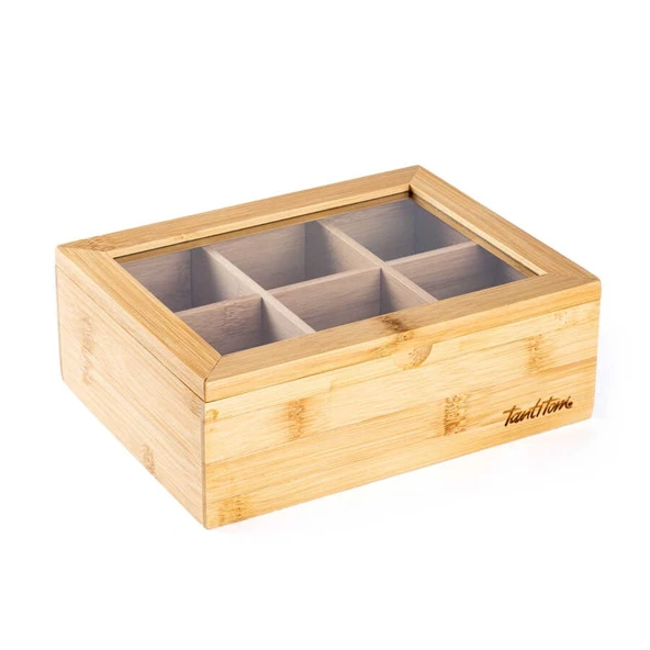 Tantitoni Bambu Poşet Çay Kutusu 21x16 Cm ürün görseli 1
