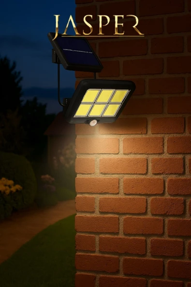 VOLEMİ Juston Güneş Enerjili Lamba Led Sokak Dış Ortam Solar Bahçe Aydınlatması ürün görseli 1