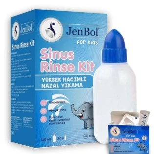 Jenbol Sinüs Rinse Nazal Yıkama Kit For Kids 120 ml 20 Poşet ürün görseli 1