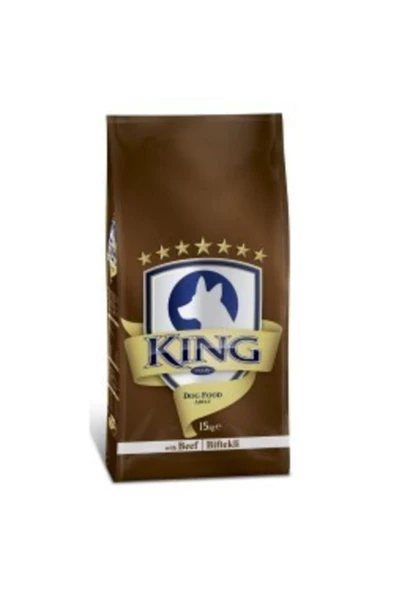 King Biftekli Yetiskin Köpek Mamasi 15 Kg ürün görseli 1