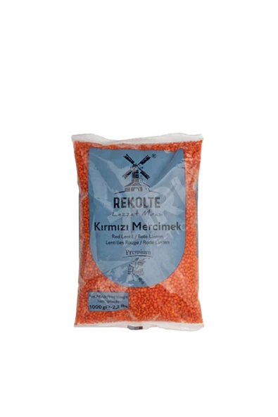 REKOLTE Kırmızı Mercimek 1 kg ürün görseli 1