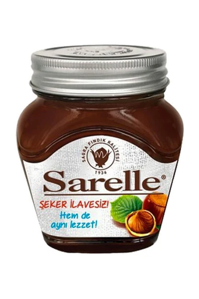 Sarelle Şeker İlavesiz Kakaolu Fındık Ezmesi 350 g ürün görseli 1