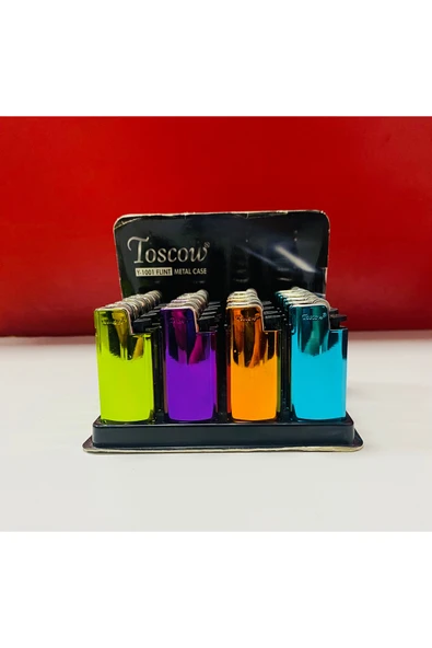 Nilly Accessories 24’lü Metal Taşlı Toscow Çakmak ürün görseli 1