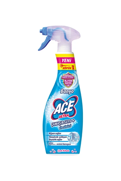 ACE Ultra Çamaşır Suyu Köpük 700 ml Çiçek Kokusu ürün görseli 1