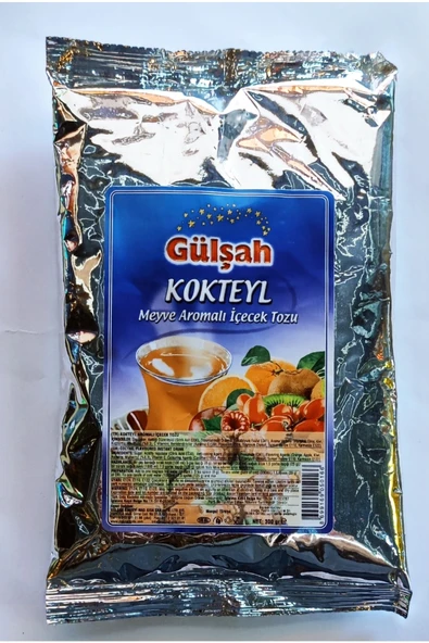 Gülşah Kokteyl Aromalı Içecek Tozu 300gr ürün görseli 1