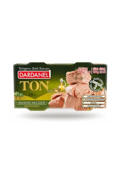 Dardanel Zeytinyağlı Ton Balığı 2 X 160 G ürün görseli 1