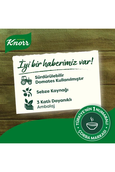 Knorr Kremalı Domates Çorbası 69 gr X 12 Adet - Resim 4