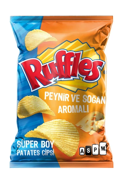 Ruffles Max Peynir & Soğan Patates Cipsi Süper Boy 107 G ürün görseli 1