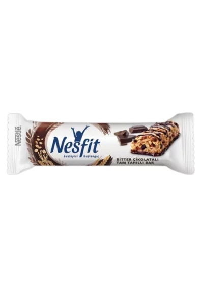 Nesfit Bitter Çikolatalı Tahıllı Bar 23.5G X 16Lı ürün görseli 1