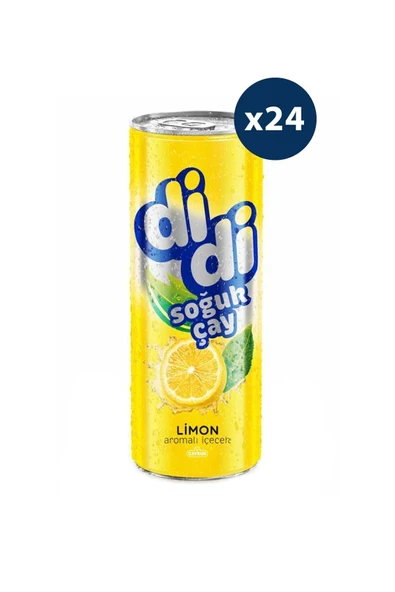 DİDİ Mini 250 Ml Limon Aromalı (24 Adet) ürün görseli 1