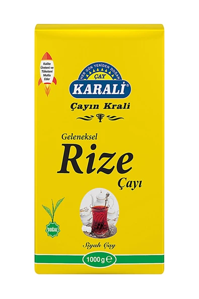Karali Karali Geleneksel Rize Çayı 1 Kg ürün görseli 1