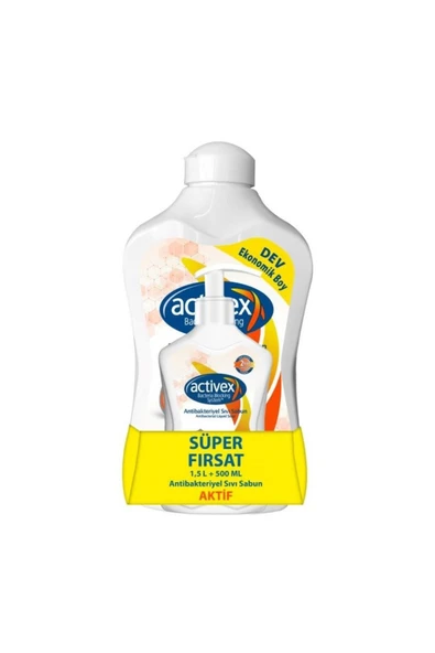 Activex Sıvı Sabun 1,5lt + 500ml ürün görseli 1