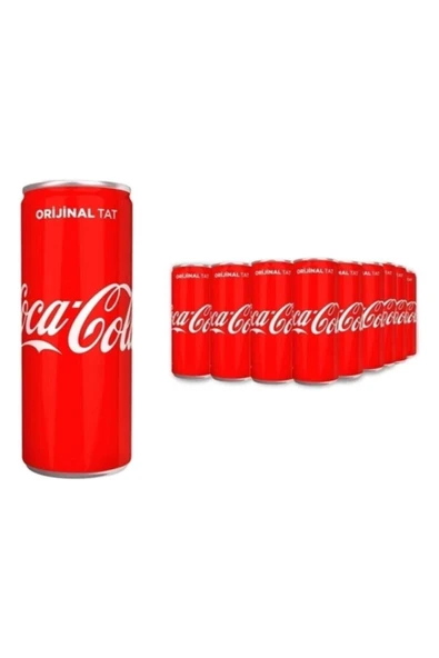 Coca-Cola Coca Cola Kutu Cola 330ml (24lü) Paket ürün görseli 1