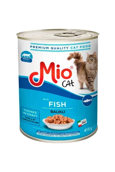 MİO Mio Balıklı Kedi Konservesi 1 Adet/415 gr ürün görseli 1