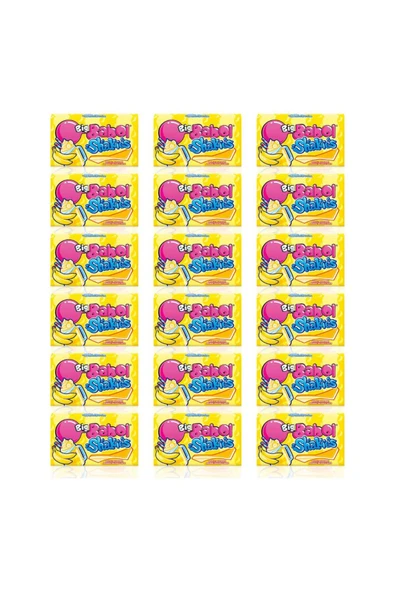 Big Babol Shakies Muz Aromalı Sakız 26 gr x 18 Adet ürün görseli 1