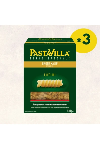 Pastavilla Bronz Kalıp Rotini 500 Gr. - 3 * 500 Gr. ürün görseli 1