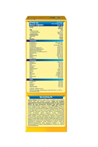 Savings Sphere Bebelac Bebek Devam Sütü No4 400 Gr - Resim 3