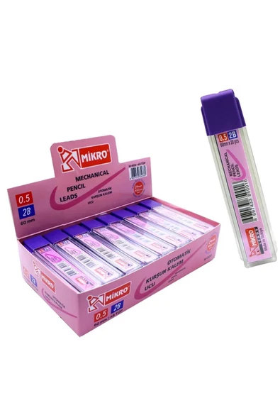 Mikro M-600 2B 60 mm 0.5 Kalem Ucu 48 Tüp ürün görseli 1