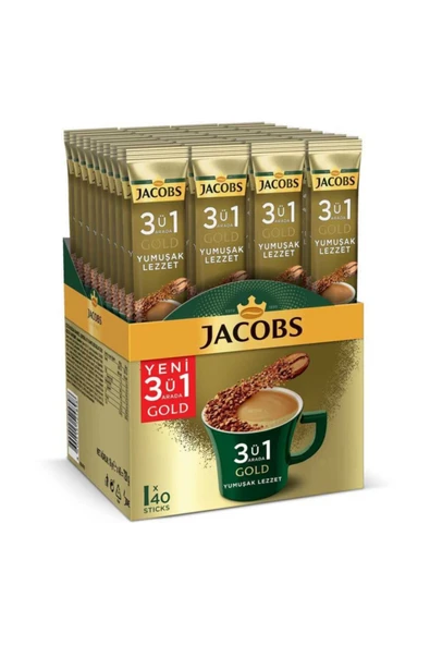 Jacobs 3 In 1 Yumusak 40 Adet 18 Gr ürün görseli 1