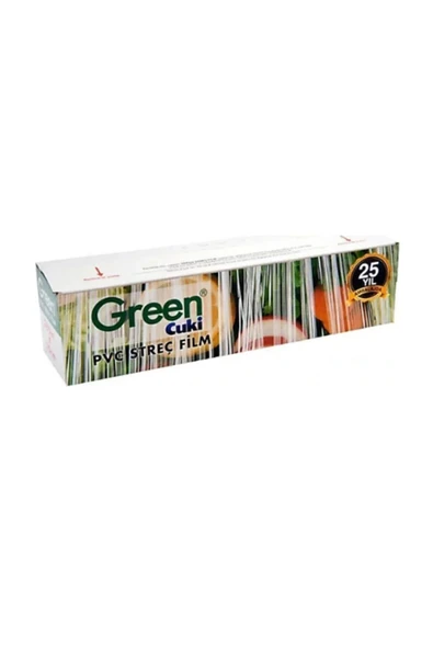 Green Streç Film 30cm X 300metre 8mikron Gıdaya Uygun ürün görseli 1