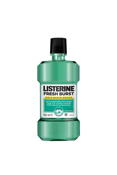 Listerine Ağız Bakım Suyu 500ml Fresh Burst(ferah Nane) (adet) ürün görseli 1