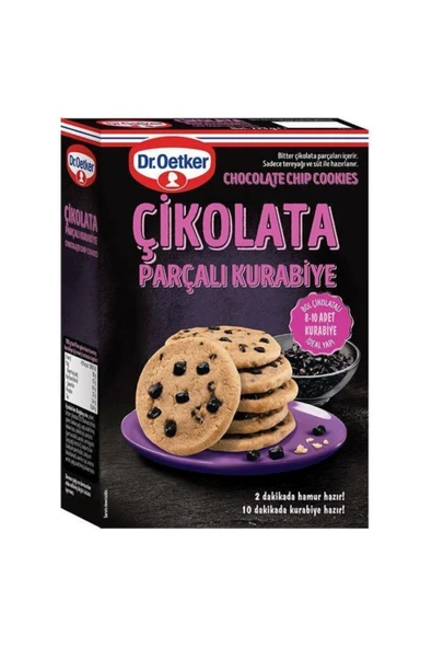 Dr. Oetker Dr Oetker Çikolata Parçalı Kurabiye 223 Gr ürün görseli 1