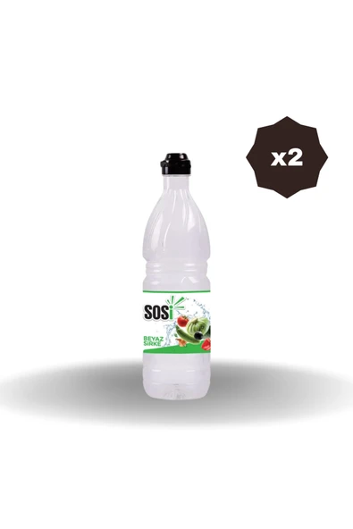Sosi SOSİ BEYAZ SİRKE 1000 ML - (2 ADET) ürün görseli 1
