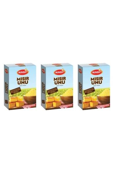Bünsa MISIRUnu 400gr 3'lü Paket ürün görseli 1
