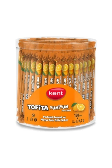 Olips Kent Tofita Yumiyum Portakal 120'li Kutu ürün görseli 1
