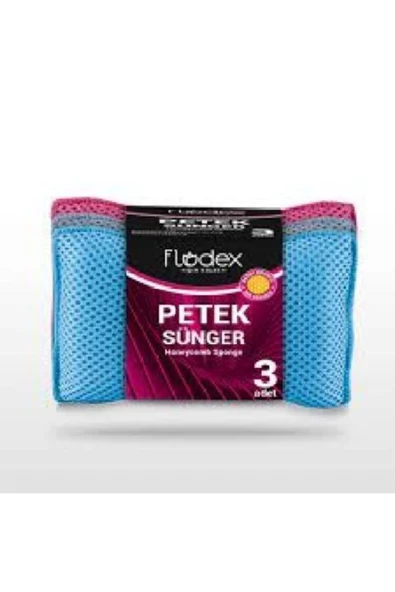 FLODEX Petek Sünger 3 Lü ürün görseli 1