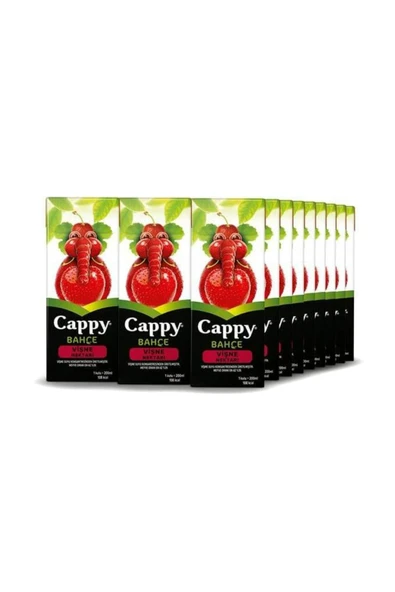 Cappy Vişneli İçecek Tetra 200 Ml.(27 Adet) ürün görseli 1