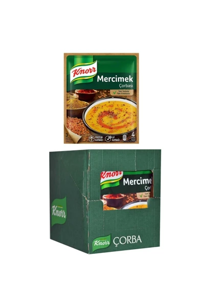 Knorr Mercimek Çorbası 12 X 76 gr ürün görseli 1