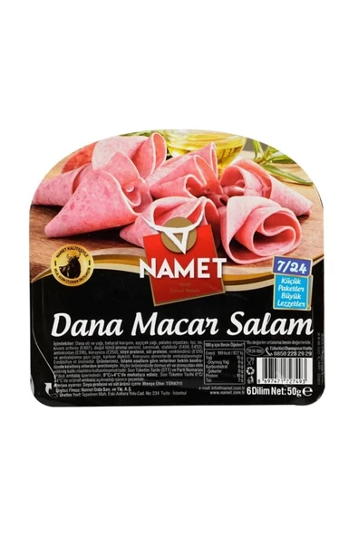 Namet Dana Macar Salam 50 gr ürün görseli 1