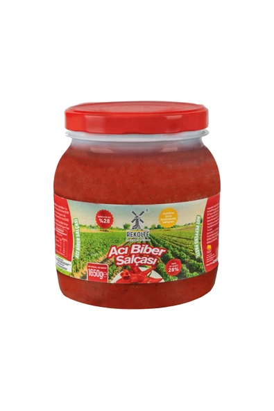 REKOLTE Acı Biber Salçası 1650 gr ürün görseli 1