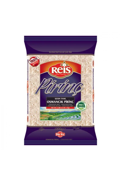 Reis Osmancık Pirinç 1kg ürün görseli 1