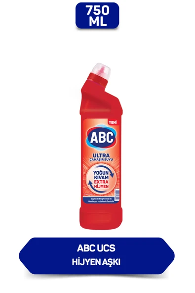 ABC Hijyen Aşkı Ultra Çamaşır Suyu 750 ml ürün görseli 1