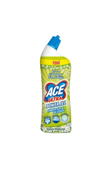 ACE Ultra Power Jel 750 Ml. Çamaşır Suyu Limon Kokulu ürün görseli 1