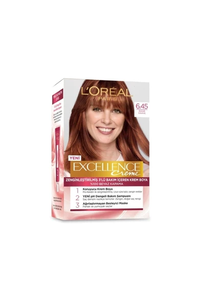 Excellence Loreal Paris Creme Saç Boyası - 6,35 Çikolata Kahve ürün görseli 1