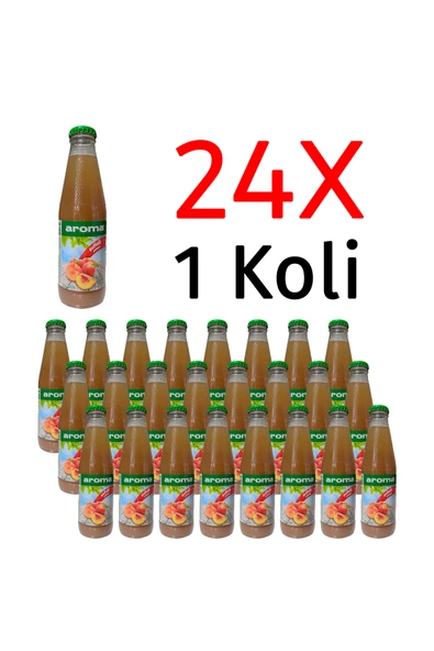 Aroma Şefali 200CC Cam Meyve Suyu 24 Adet ürün görseli 1