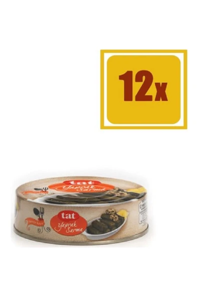 Tat Yaprak Sarma 190 Gr 12'li Set ürün görseli 1